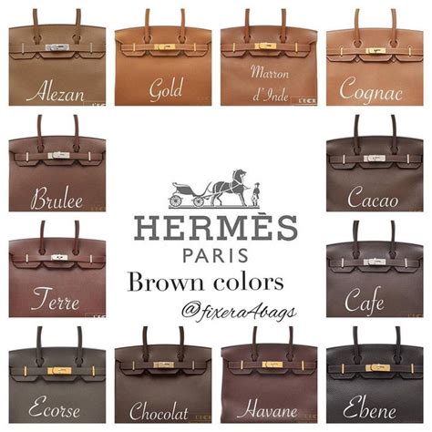 new Hermes tan colors